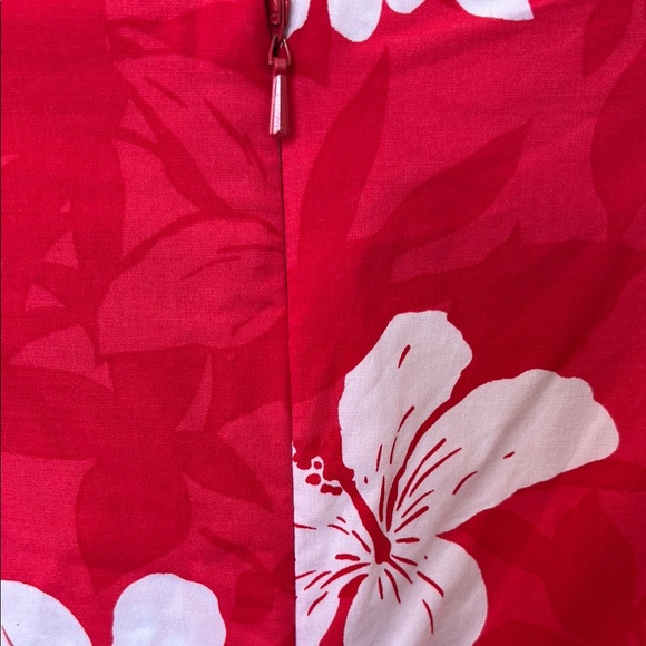White Stag Women’s Floral VTG Red Hawaiian Hibiscus SKORT Size 10 - Picture 6 of 12
